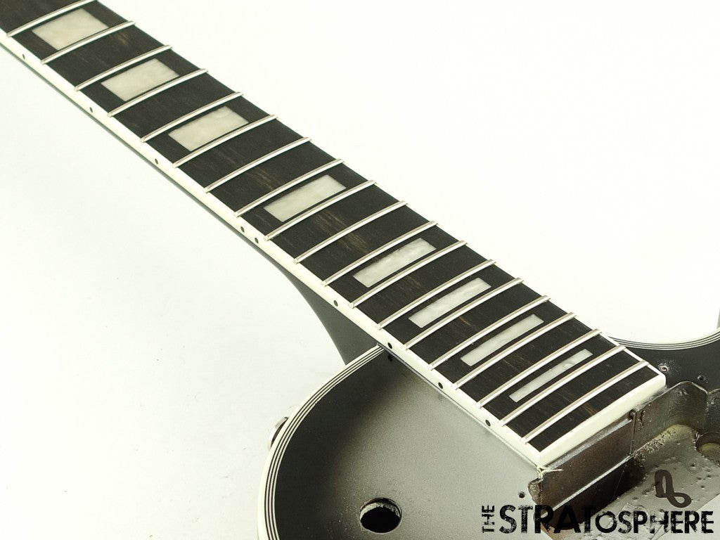 USED Epiphone Adam Jones 1979 Les Paul Custom BODY & NECK Antique Silverburst