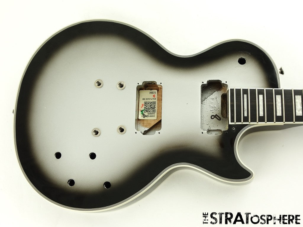 USED Epiphone Adam Jones 1979 Les Paul Custom BODY & NECK Antique Silverburst