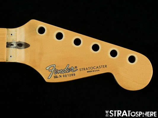 USED/FOR REPAIR Fender 1990 Plus Stratocaster Strat NECK Maple $50 OFF