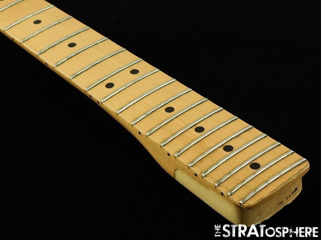 USED/FOR REPAIR Fender 1990 Plus Stratocaster Strat NECK Maple $50 OFF