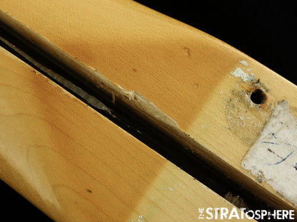 USED/FOR REPAIR Fender 1990 Plus Stratocaster Strat NECK Maple $50 OFF
