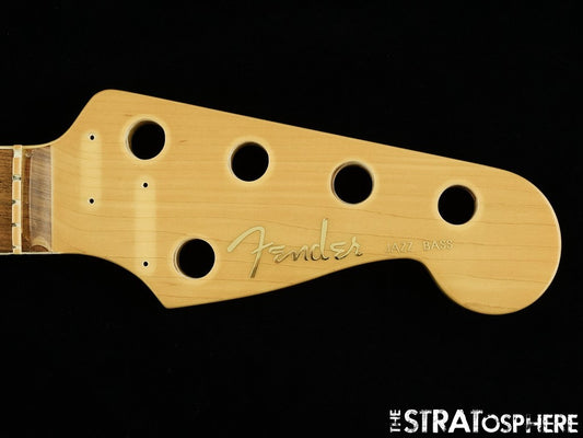 FOR REPAIR Fender 2001 American Deluxe Jazz Bass V String NECK Rosewood $60 OFF