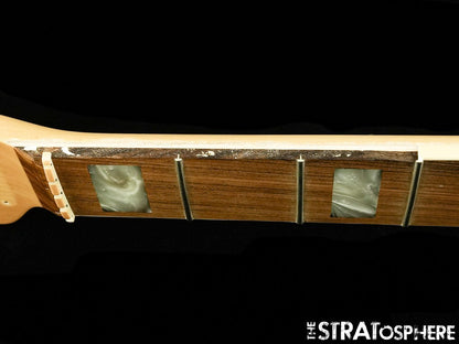 FOR REPAIR Fender 2001 American Deluxe Jazz Bass V String NECK Rosewood $60 OFF