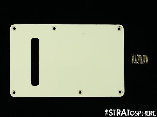 USED Fender MIM Stratocaster Strat TREMOLO BACK COVER White