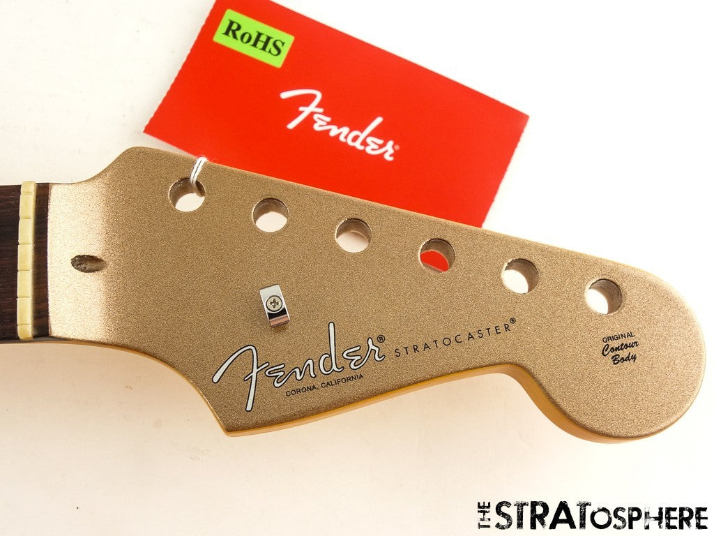 Fender DE American Professional II Strat BODY + NECK Rosewood Firemist Gold.