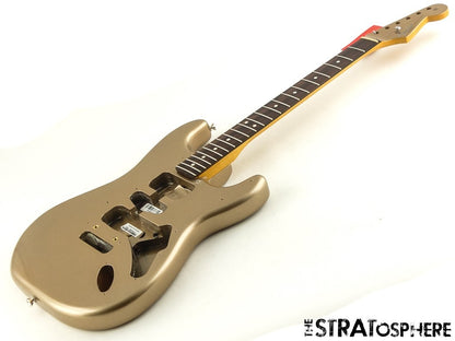Fender DE American Professional II Strat BODY + NECK Rosewood Firemist Gold.