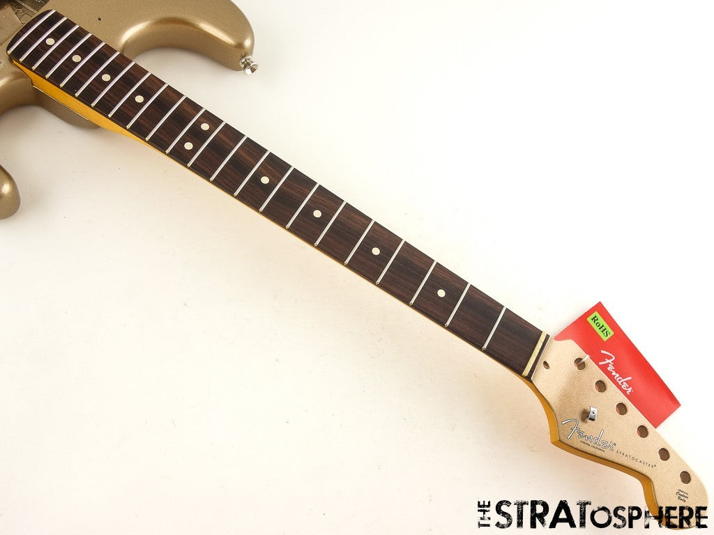 Fender DE American Professional II Strat BODY + NECK Rosewood Firemist Gold.