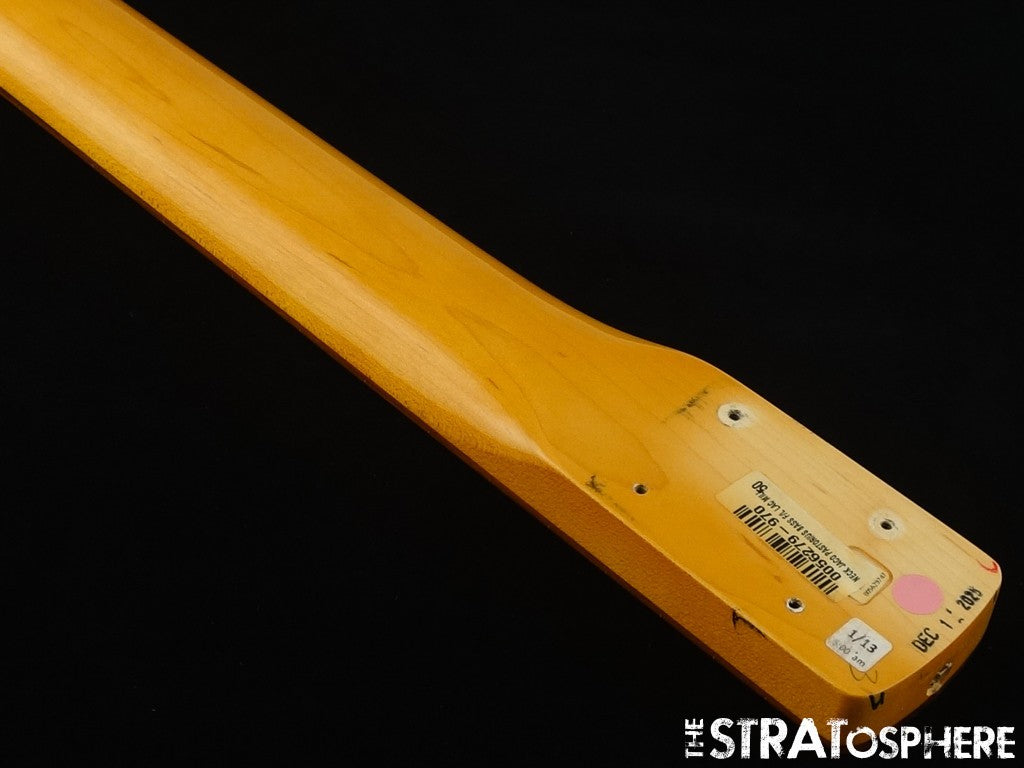 USA Fender Jaco Pastorius Fretless Jazz BASS NECK w/ TUNERS, American Pau Ferro.