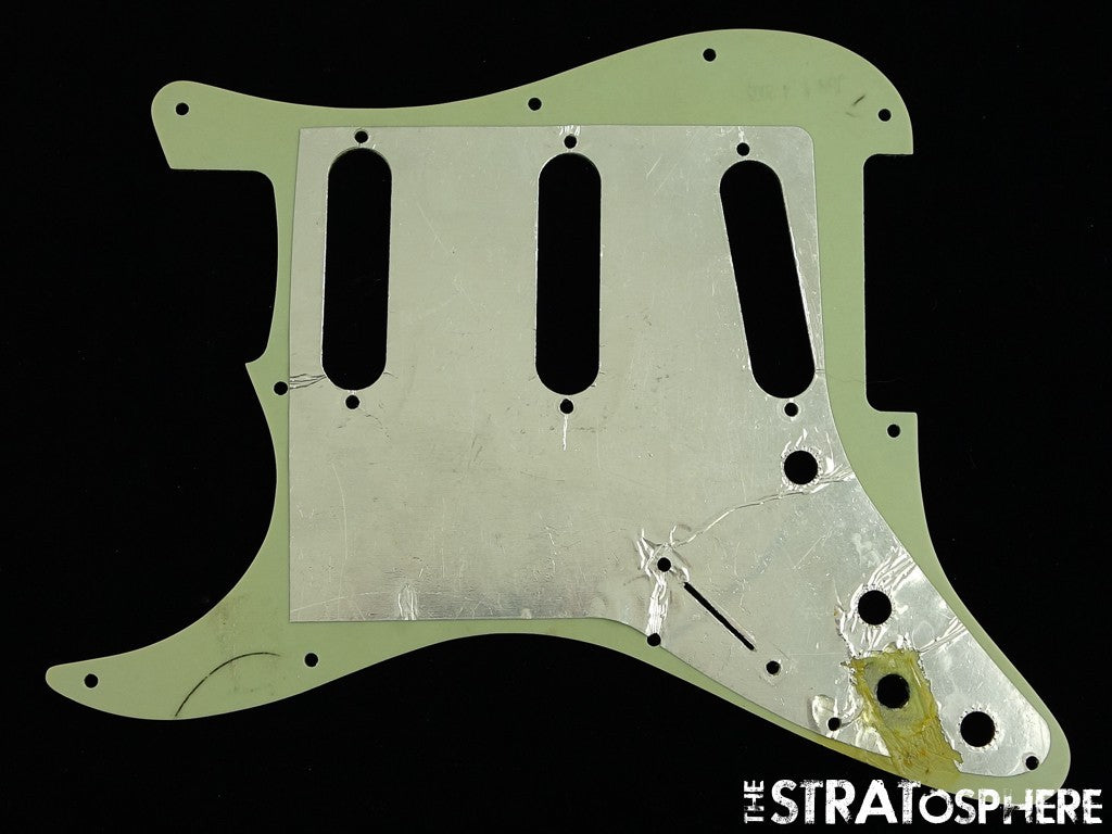 USED Stratocaster Strat Style LOT OF 5 PICKGUARDS, Assorted, SSS & HSS PGs