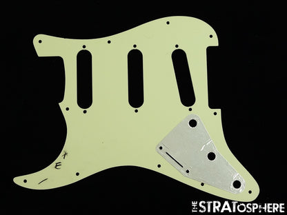 USED Stratocaster Strat Style LOT OF 5 PICKGUARDS, Assorted, SSS & HSS PGs