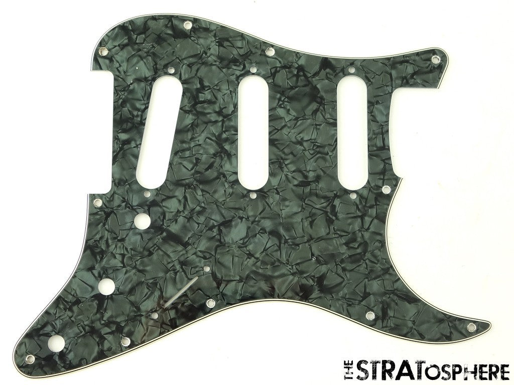 USED Stratocaster Strat Style LOT OF 5 PICKGUARDS, Assorted, SSS & HSS PGs