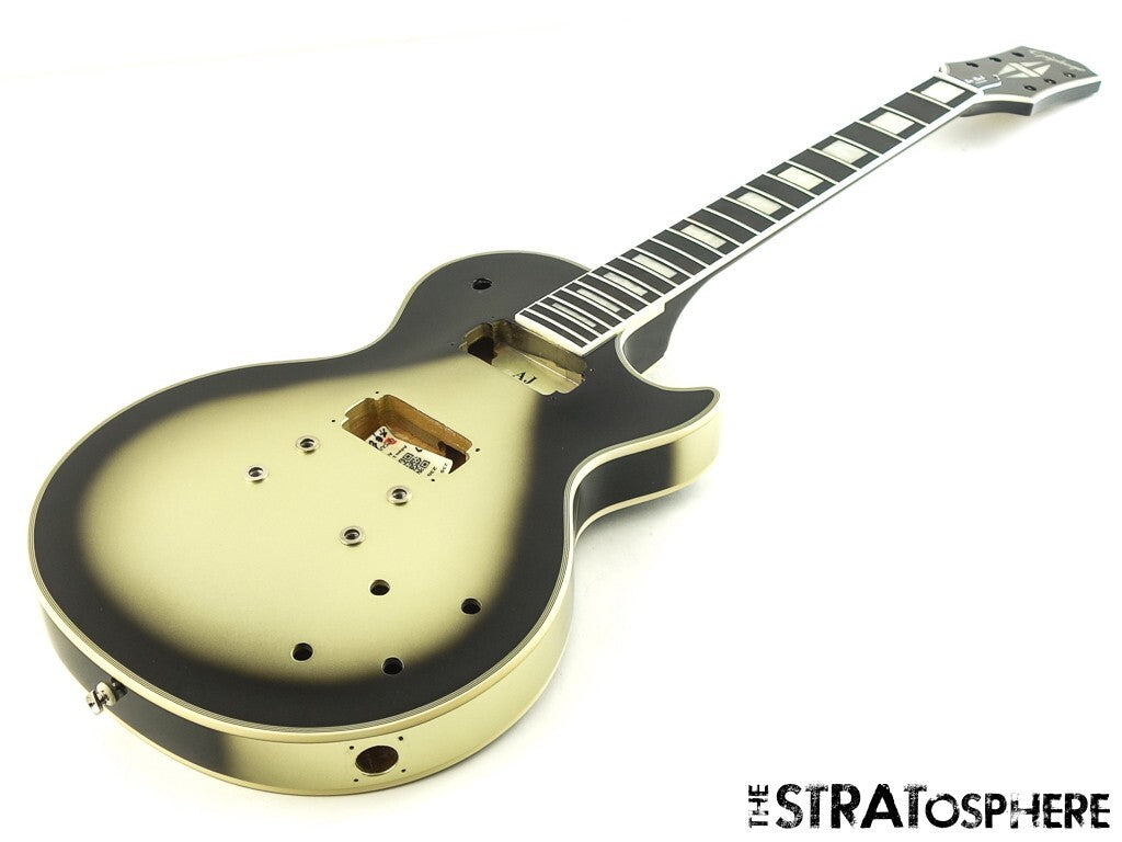 Epiphone Les Paul Custom BODY NECK Antique Silverburst