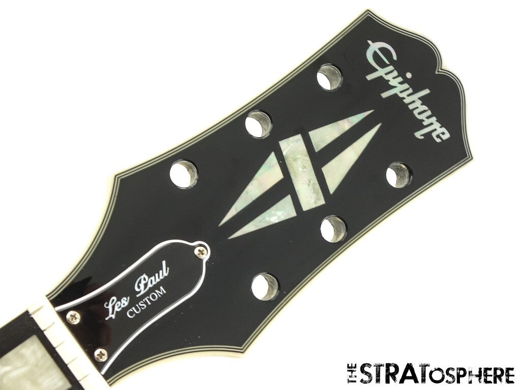 Epiphone Les Paul Custom BODY NECK Antique Silverburst