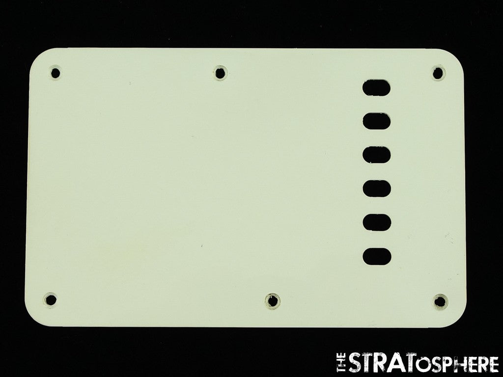 USED Strat Back Plate LOT OF (5) Misc Rear 5 TREMOLO COVERS