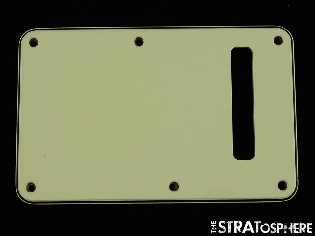 USED Strat Back Plate LOT OF (5) Misc Rear 5 TREMOLO COVERS
