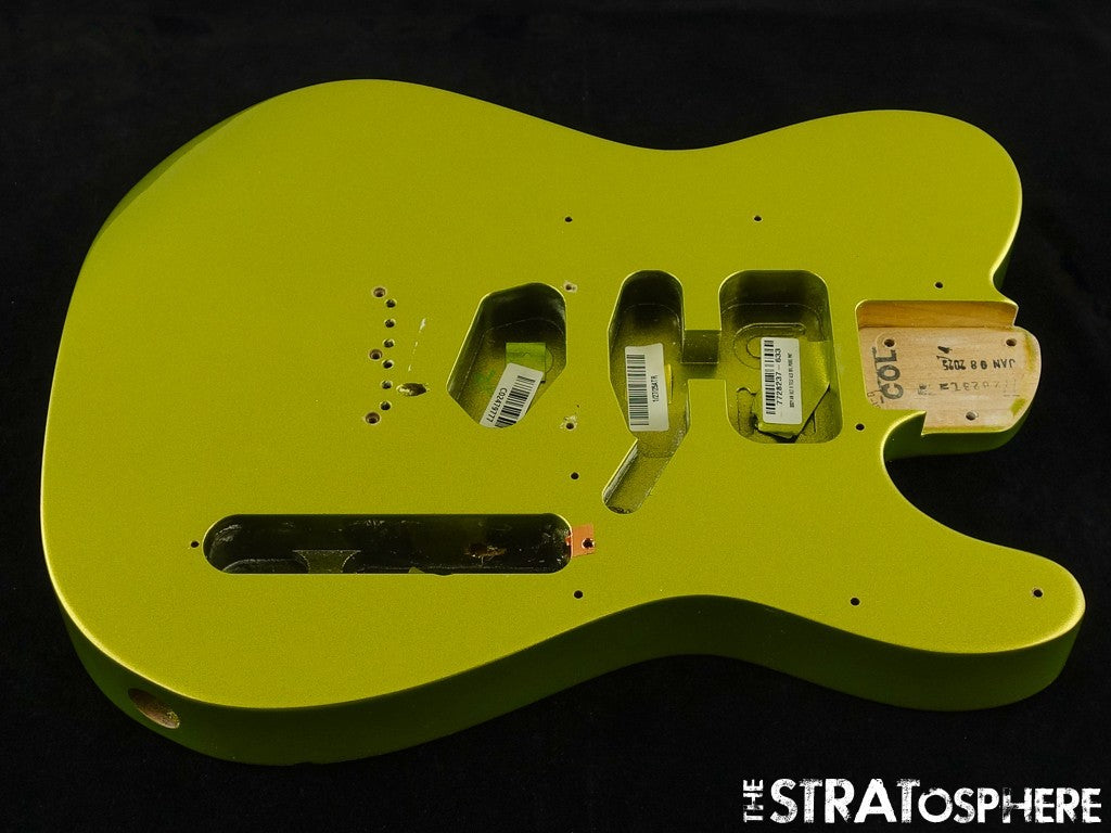 Fender American Ultra II Tele BODY W/ HARDWARE USA Telecaster Solar Flare