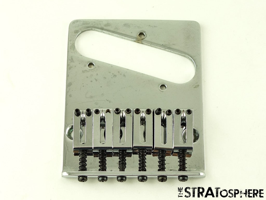 USED Telecaster Tele 6 Saddle BRIDGE Guitar Parts
