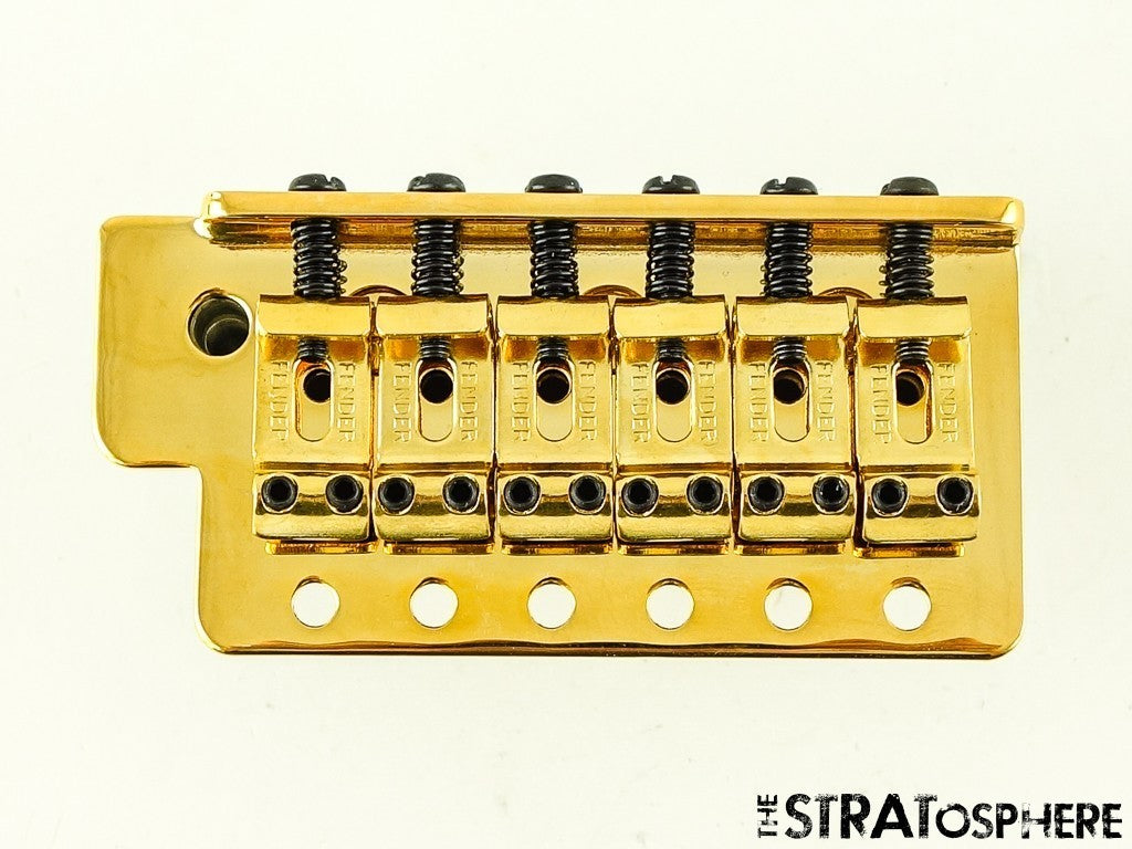 USED Fender Standard Strat Stratocaster, MIM GOLD TREMOLO ONLY, 6-Point.