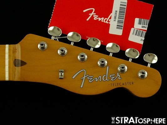 Fender Vintera III Late 50s Telecaster Tele NECK w/ TUNERS, Late 50s, ''V'' Maple.