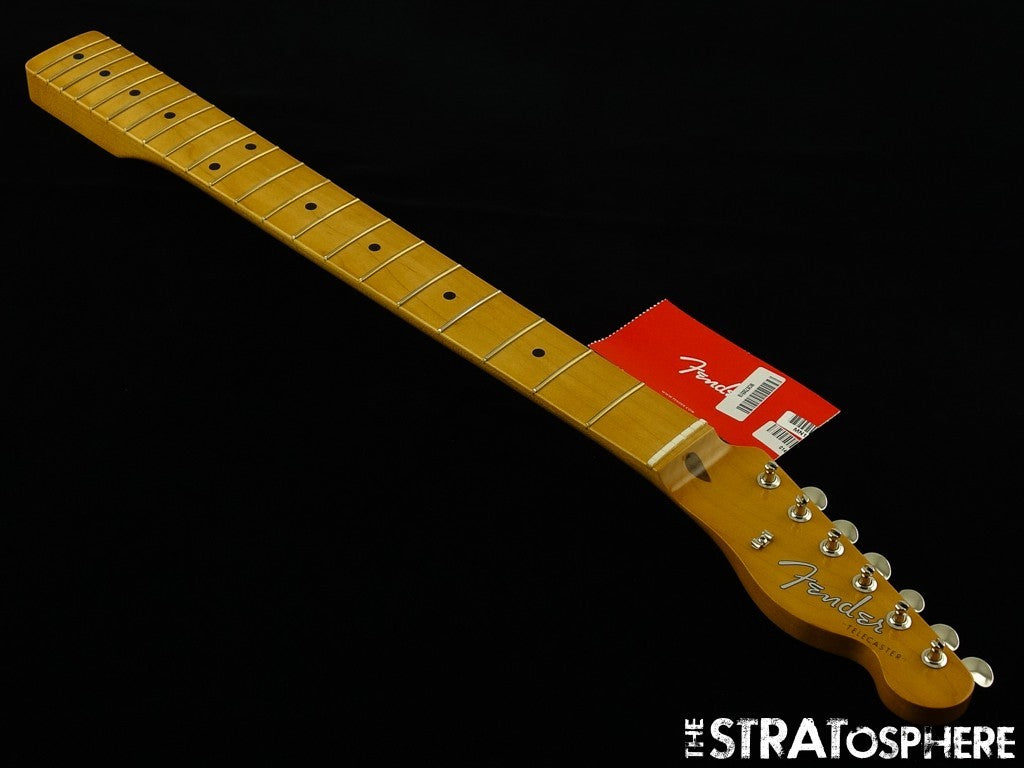 Fender Vintera III Late 50s Telecaster Tele NECK w/ TUNERS, Late 50s, ''V'' Maple.