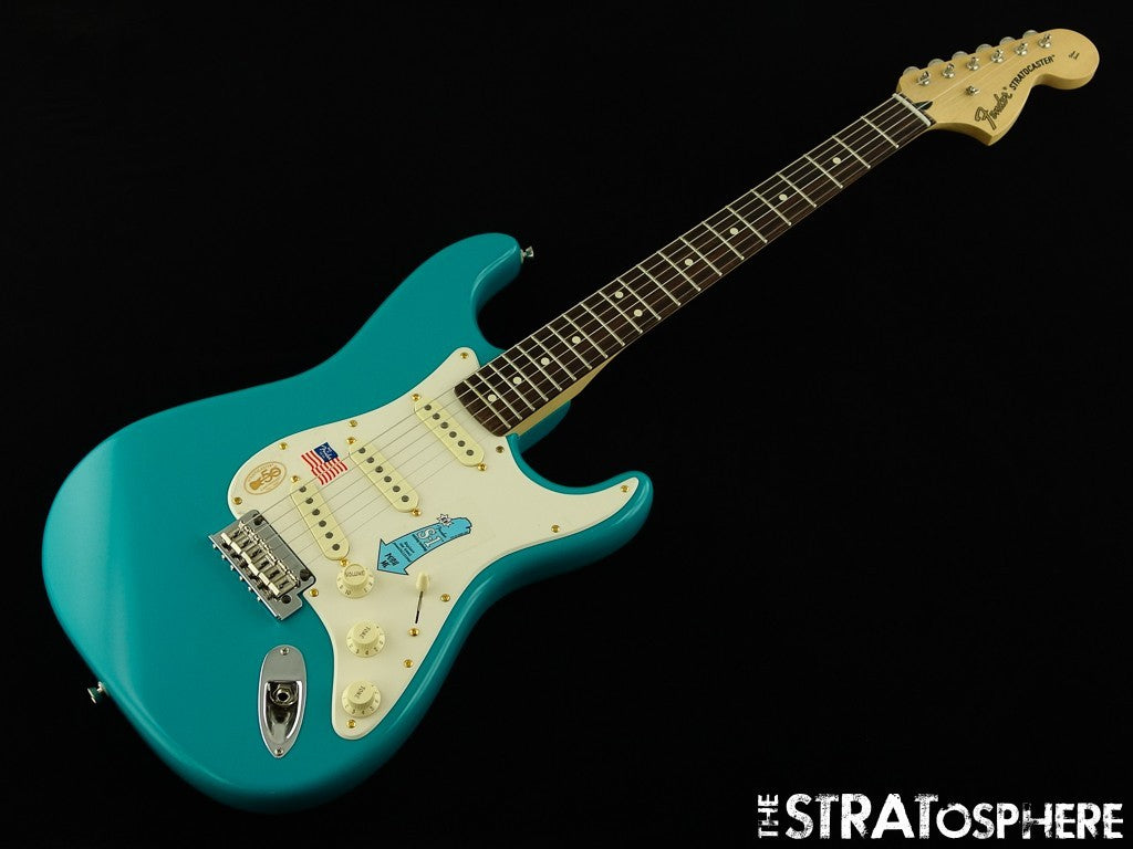 *CUSTOM BUILD* FENDER STRAT PROFESSIONAL II BODY & DELONGE NECK COMPLETE GUITAR