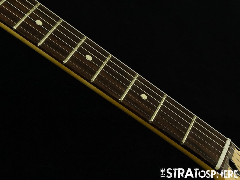*CUSTOM BUILD* FENDER STRAT PROFESSIONAL II BODY & DELONGE NECK COMPLETE GUITAR