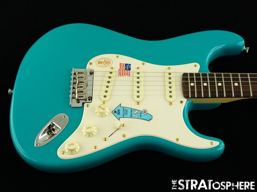 *CUSTOM BUILD* FENDER STRAT PROFESSIONAL II BODY & DELONGE NECK COMPLETE GUITAR