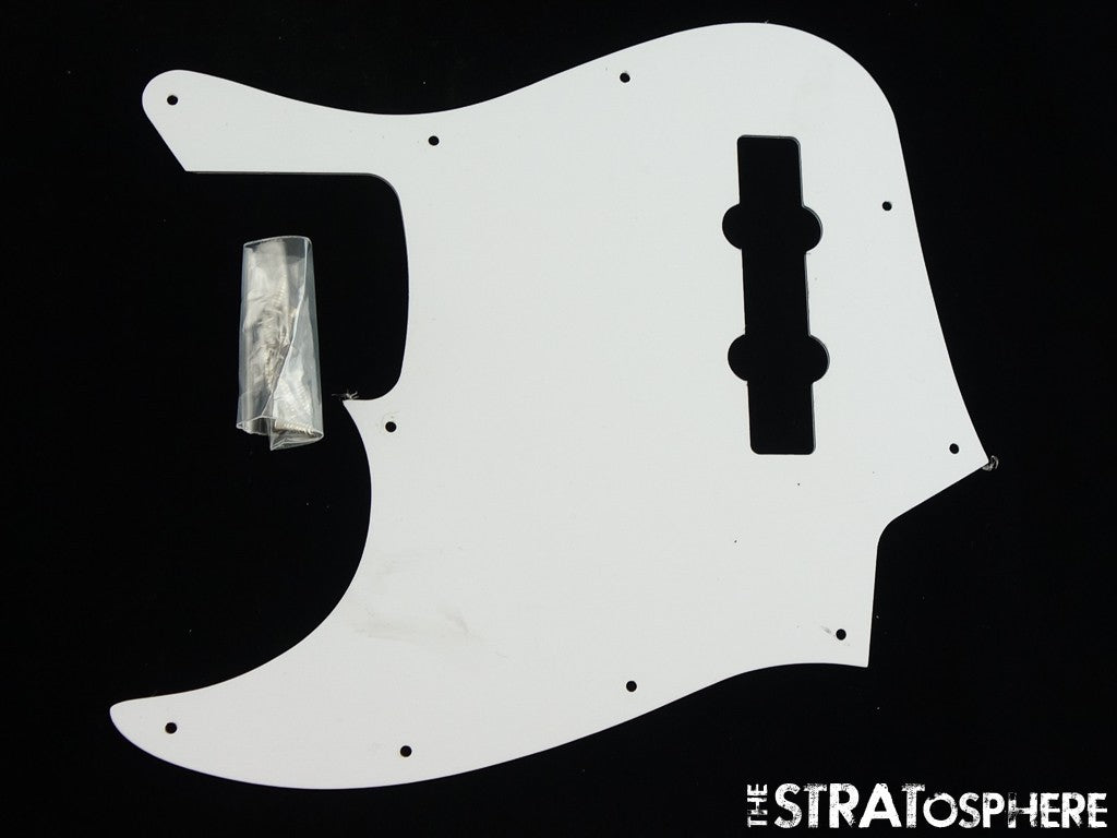 Fender Squier Affinity Active Jazz J Bass White PICKGUARD Bass.