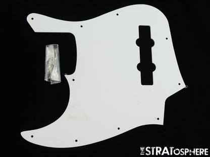 Fender Squier Affinity Active Jazz J Bass White PICKGUARD Bass.