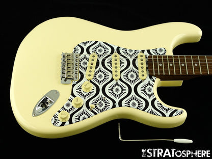 *CUSTOM BUILD* FENDER STRAT JIMMY VAUGHAN BODY & WD WALNUT NECK COMPLETE GUITAR