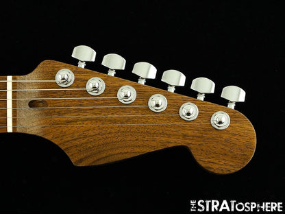 *CUSTOM BUILD* FENDER STRAT JIMMY VAUGHAN BODY & WD WALNUT NECK COMPLETE GUITAR