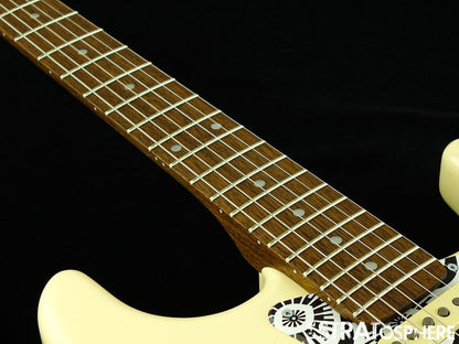 *CUSTOM BUILD* FENDER STRAT JIMMY VAUGHAN BODY & WD WALNUT NECK COMPLETE GUITAR