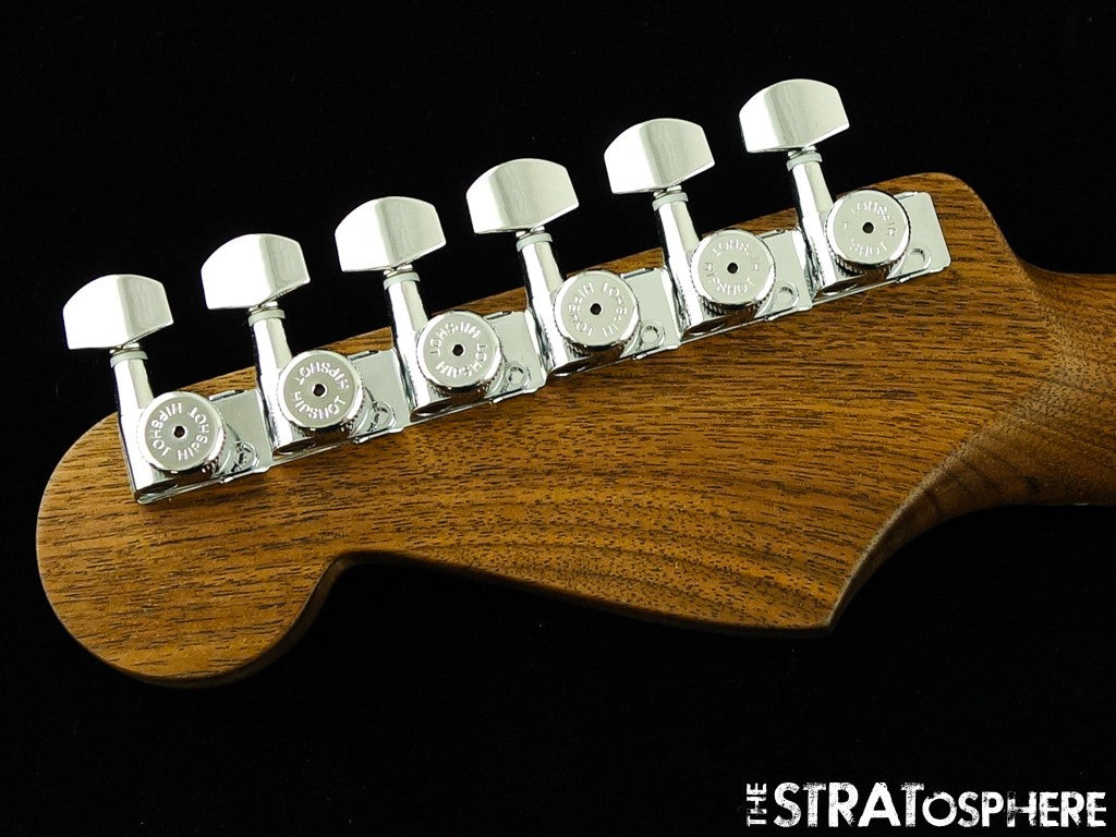 *CUSTOM BUILD* FENDER STRAT JIMMY VAUGHAN BODY & WD WALNUT NECK COMPLETE GUITAR