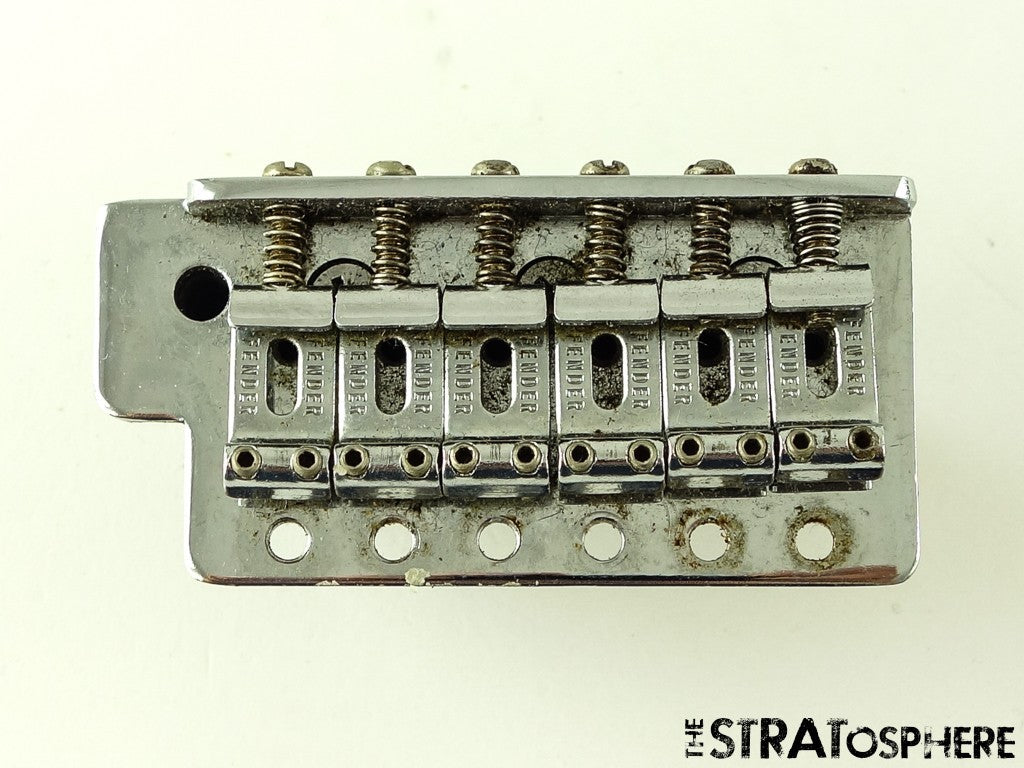 USED Fender MIM Strat Stratocaster TREMOLO ONLY Guitar, 6-Point.