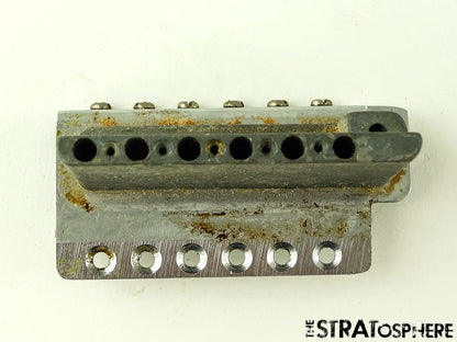 USED Fender MIM Strat Stratocaster TREMOLO ONLY Guitar, 6-Point.