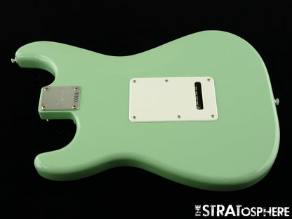 Fender FSR Squier Affinity Stratocaster BODY & HARDWARE Strat Surf Green.