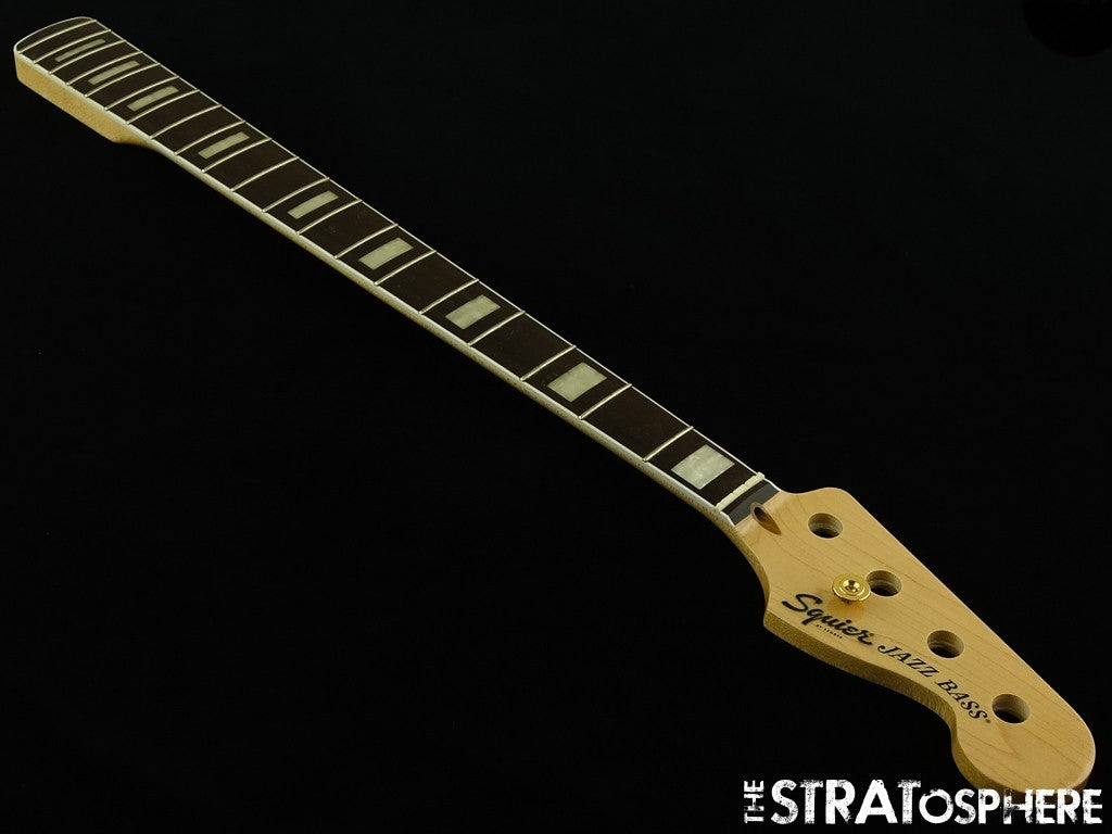 USED/FOR REPAIR Fender Squier 40th Precision Bass NECK Bound Laurel $30 OFF
