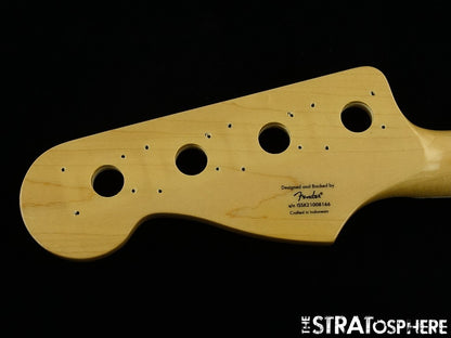 USED/FOR REPAIR Fender Squier 40th Precision Bass NECK Bound Laurel $30 OFF