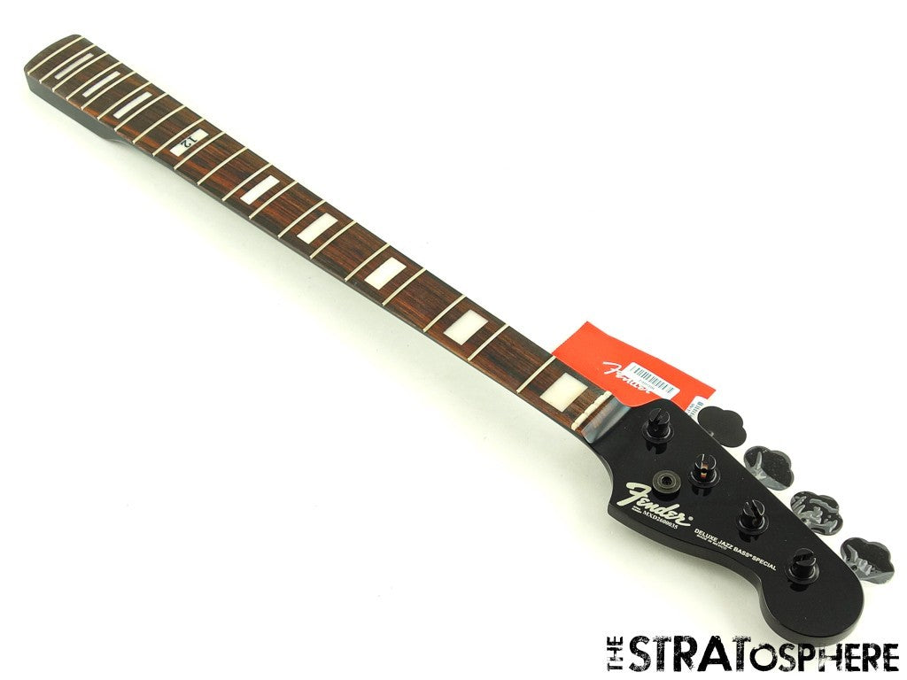 Fender Duff McKagan Deluxe Precision Bass NECK + TUNERS Black, Part Contemporary