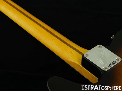 *CUSTOM BUILD FENDER TELE (PERFORMER TIMBER BODY & PRO II DELUXE NECK) COMPLETE