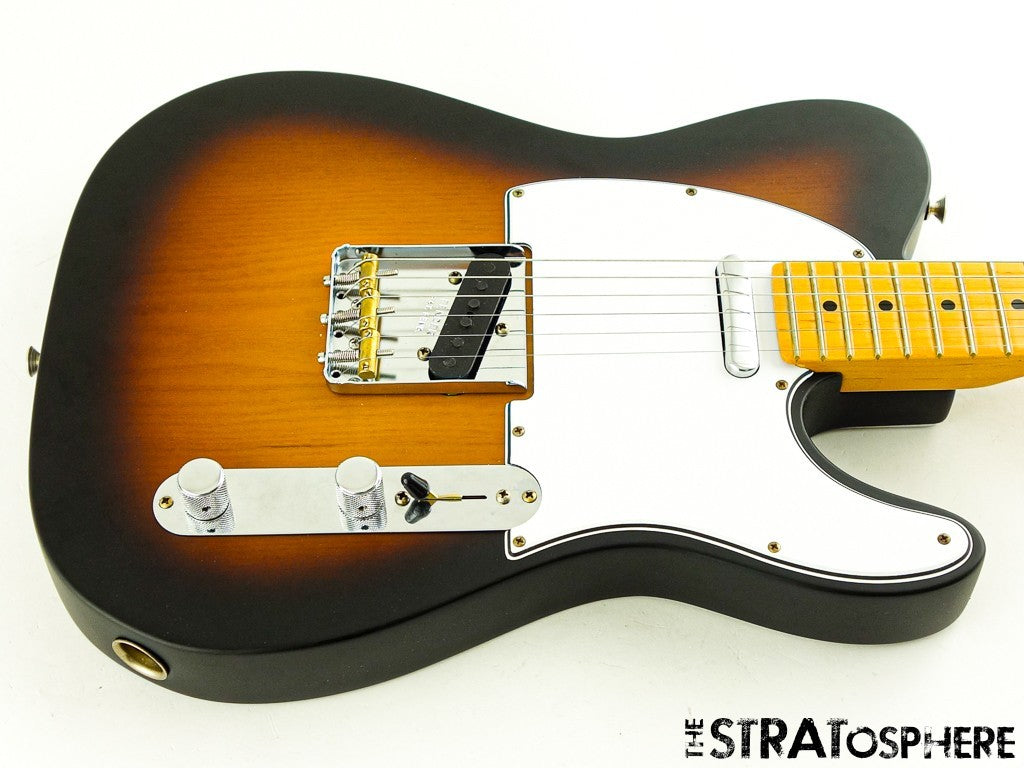 *CUSTOM BUILD FENDER TELE (PERFORMER TIMBER BODY & PRO II DELUXE NECK) COMPLETE