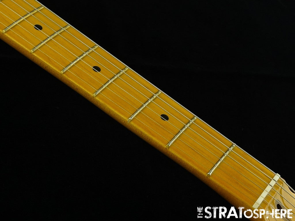 *CUSTOM BUILD FENDER TELE (PERFORMER TIMBER BODY & PRO II DELUXE NECK) COMPLETE