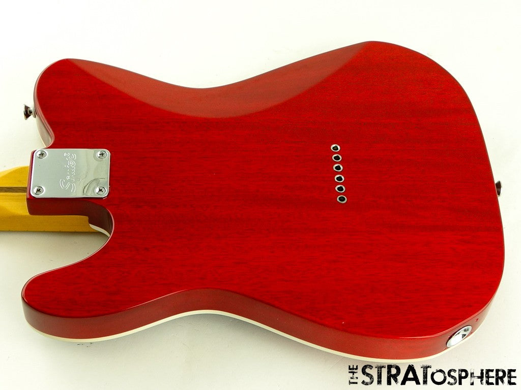 *CUSTOM BUILD FENDER TELE (SQUIER AFFINITY BODY & PRO II DELUXE NECK) COMPLETE