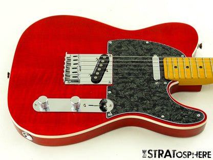 *CUSTOM BUILD FENDER TELE (SQUIER AFFINITY BODY & PRO II DELUXE NECK) COMPLETE