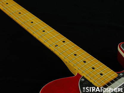 *CUSTOM BUILD FENDER TELE (SQUIER AFFINITY BODY & PRO II DELUXE NECK) COMPLETE