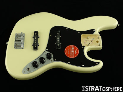 Fender Squier Affinity Active Jazz BASS LOADED BODY Preamp Olympic White $20 OFF