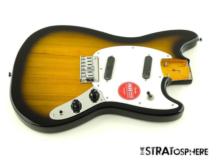 Fender Squier Sonic Mustang Series LOADED BODY Guitar Parts Ceramic, 2TS