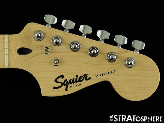 Fender Squier Sonic Mustang Series Guitar NECK & TUNERS, Guitar, Maple