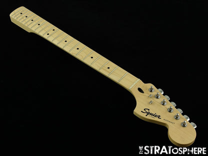 Fender Squier Sonic Mustang Series Guitar NECK & TUNERS, Guitar, Maple