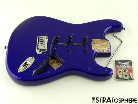 Fender Custom Shop W25 Custom Deluxe Strat BODY & HARDWARE Deep Purple Metallic